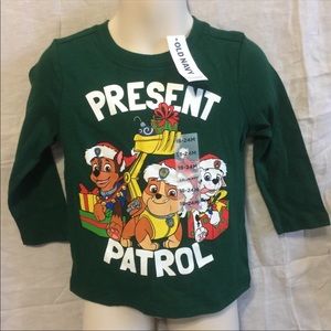 Old Navy Paw Patrol kids long sleeves T-shirt NWT